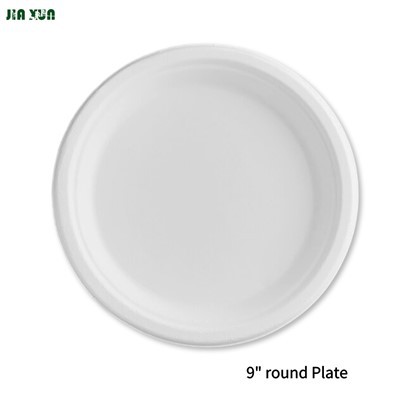 Komposztálható cukornád tányérok